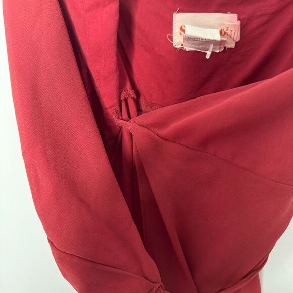 Showpo. wrap midi dress size 2 - Picture 3 of 5